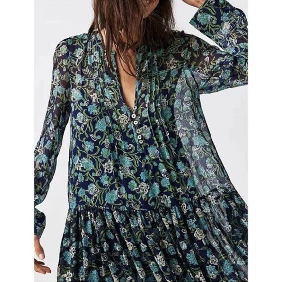 Free People Dresses & Skirts - Free People See It Through Dress Size M NWT
